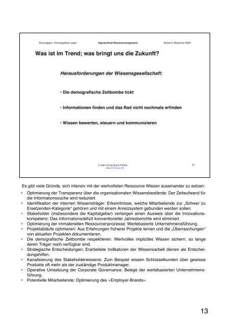 Am 4. Dezember 2008 hatte ich das Privileg, beim Korpsrapport der ...