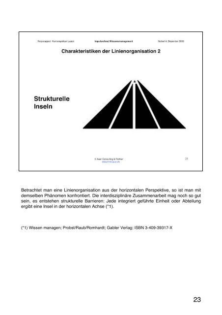 Am 4. Dezember 2008 hatte ich das Privileg, beim Korpsrapport der ...