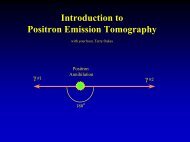 Introduction to Positron Emission Tomography - Waisman ...