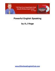 Powerful English Speaking - Effortless English