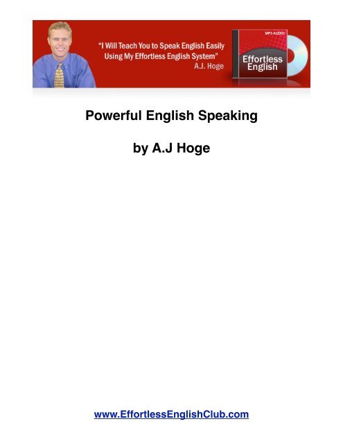 Powerful English Speaking - Effortless English
