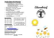 Elternbrief 9 - Sommer 2009 - Johannes-Tews-Grundschule