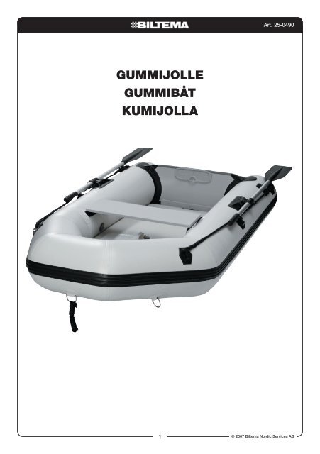 Lappe Gummibat Biltema