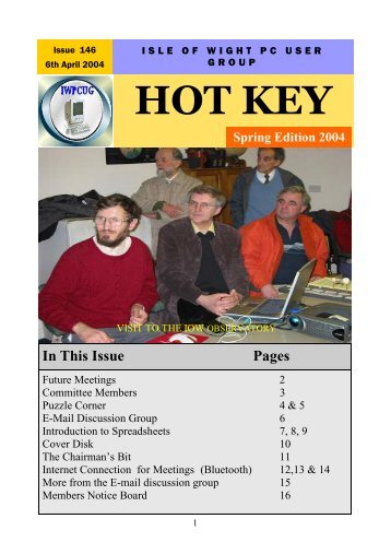 Issue 146 - April - Isle of Wight PC User Group