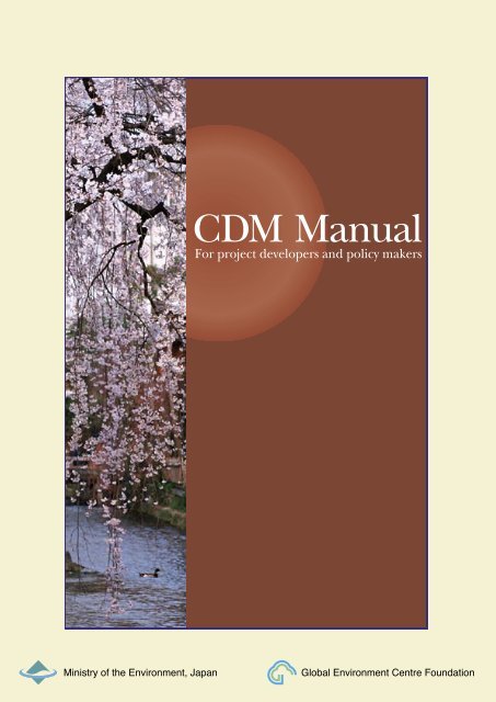 CDM Manual - Global Environment Centre Foundation (GEC)