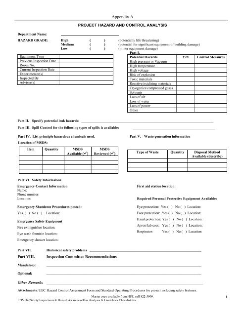 Appendix A - Pathology and Laboratory Medicine