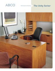 The Unity Series® - ABCO Office Furniture