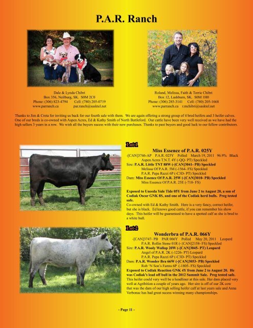 Part 2 - Canadian Shorthorn Association