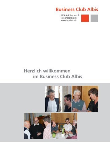 12_BC Albis_Handout - Business Club Albis