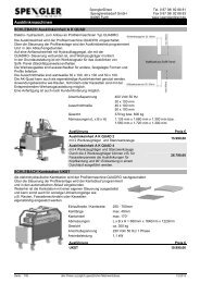 Ausklinkmaschinen - Spenglerdirect.de