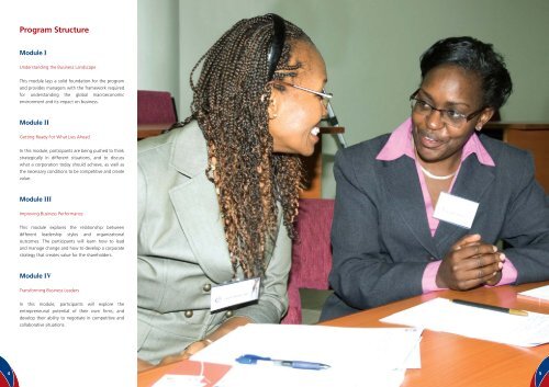 Program for Management Development - Strathmore Business School