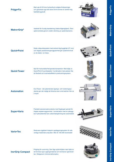 Produktkatalog Lang 2009 - Duroc