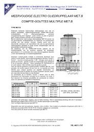 meervoudige electro oliedruppelaar met.b compte-gouttes multiple ...