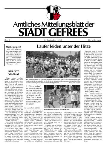 Mitteilungsblatt September 2012 - Gefrees