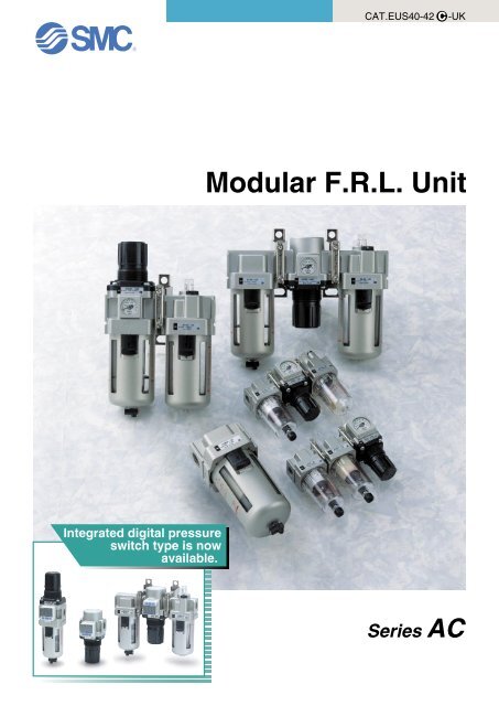 Modular FRL Unit Series AC - SMC