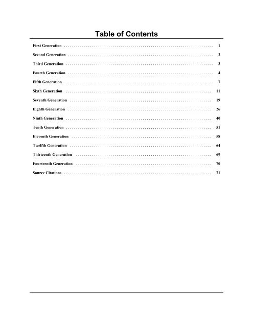 Ahnentafel Report - Southern Illinois University