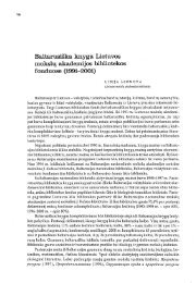 (1991-2001). p. 78-80. - Lietuvos mokslų akademijos biblioteka