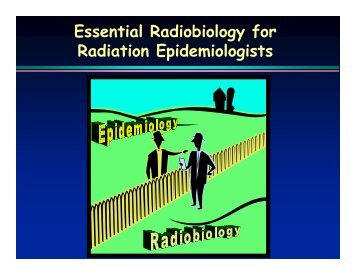 Slides - Radiation Epidemiology Course