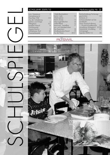 schukulu.ch: das kulturportal im kanton luzern für ... - Schulen Ruswil