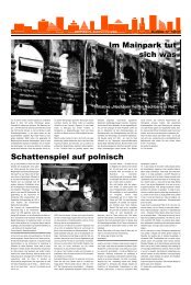 Ausgabe 1 Teil 3 - Soziale Stadt Offenbach - Ã¶stliche Innenstadt