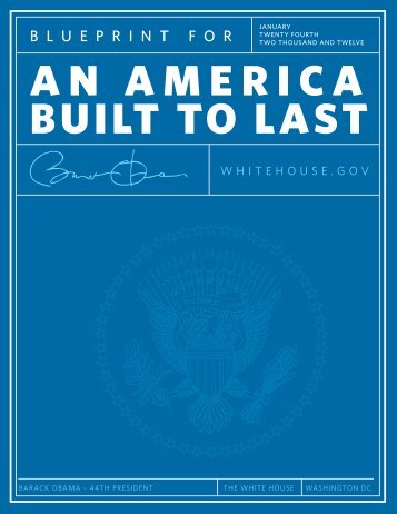 Blueprint for an America Built to Last - The White House