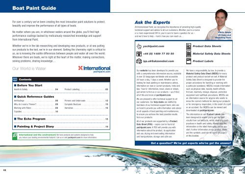 Boat Paint Guide - Yachtpaint.com