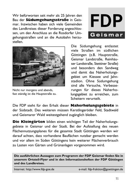 Nachrichtenblatt September 2006 - Werbegemeinschaft Geismar ...