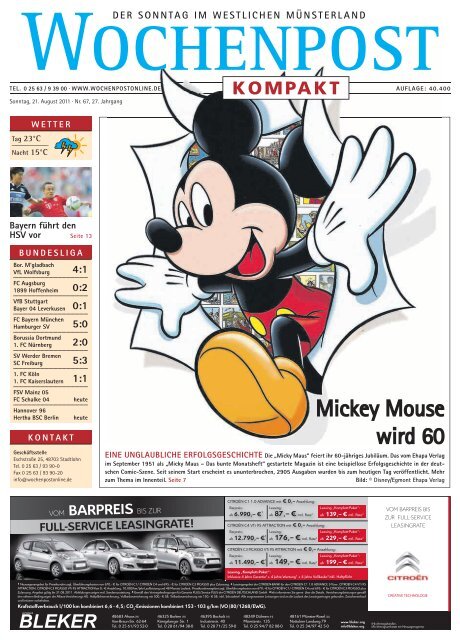 Mickey Mouse wird 60