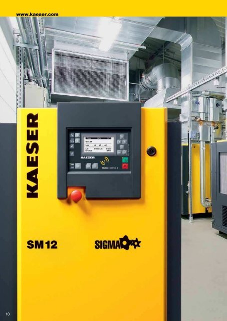 Rotary Screw Compressors SM Series - Kaeser Kompressoren