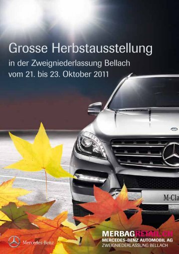 Grosse Herbstausstellung - Mercedes-Benz Automobil AG