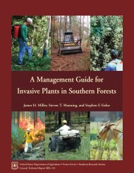 A Management Guide for Invasive Plants in Southern Forests James ...