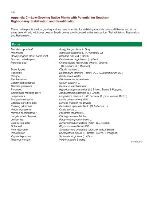 A Management Guide for Invasive Plants in Southern Forests James ...