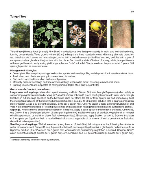 A Management Guide for Invasive Plants in Southern Forests James ...