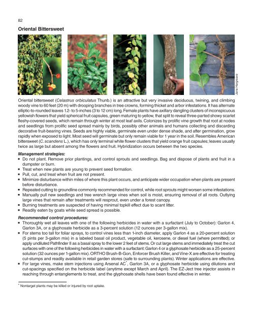 A Management Guide for Invasive Plants in Southern Forests James ...