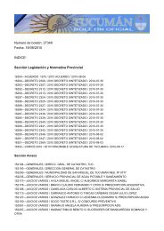 Numero de boletin: 27348 Fecha: 18/08/2010 INDICE: SecciÃ³n ...