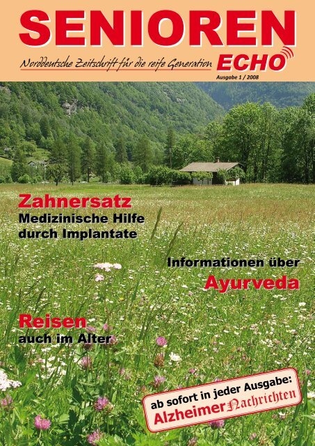 Ausgabe 1 / 2008 - SENIOREN-ECHO.de