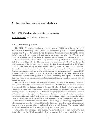 TUNLXXXIV.tex typeset [1] - Triangle Universities Nuclear Laboratory
