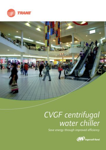 CVGF centrifugal water chiller - Trane