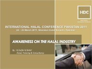 international halal conference pakistan 2011