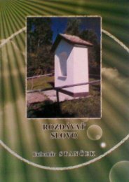 Ä½UBOMÃR STANÄEK - RozdÃ¡vaÅ¥ slovo - Evanjelizacia