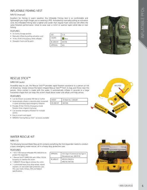 Recreational US Catalog (PDF) - Mustang Survival