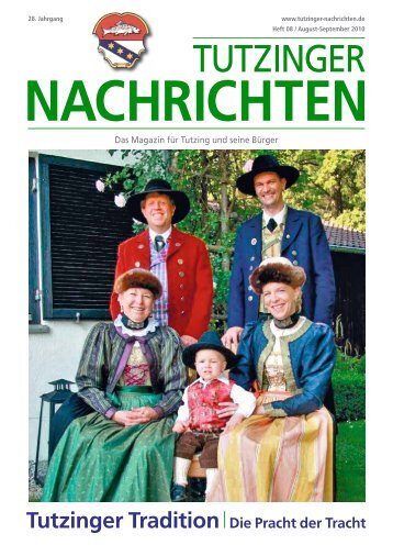Download Heft 08 / August-September 2010 - Tutzinger Nachrichten