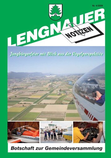 LN 2009-4.pdf - Einwohnergemeinde Lengnau BE