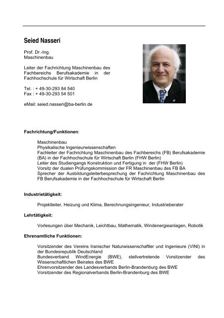 ïºï»®ï»ïºï»¦ ïº§ïºïº®Û - Vereins Iranischer Naturwissenschaftler und Ingenieure