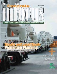 May / June 2011 - National Ready Mixed Concrete Association