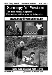 FREE Every Month Scrumpy 'n' Western issue 7 - Mag 4 Live Music