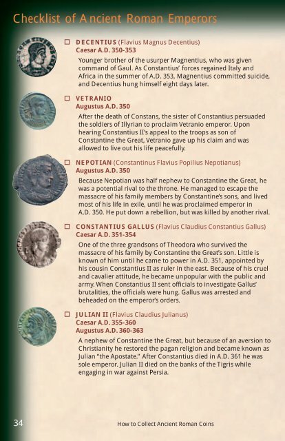 Ancient Coins 8/13 - Littleton Coin Company