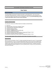 Child Support Worksheet and Schedules - pdf
