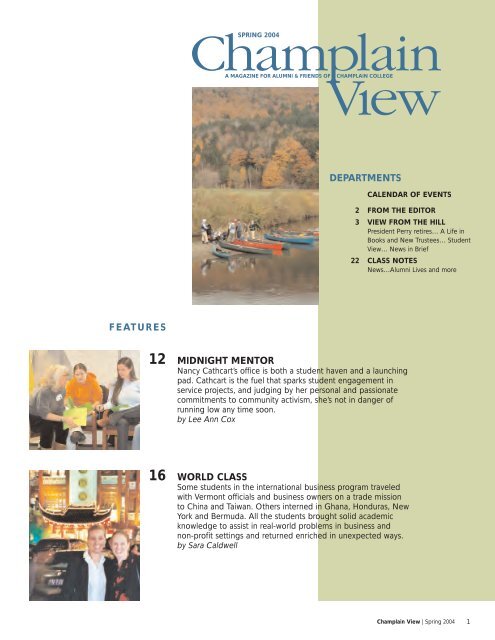 Download this issue as a PDF - Champlain College