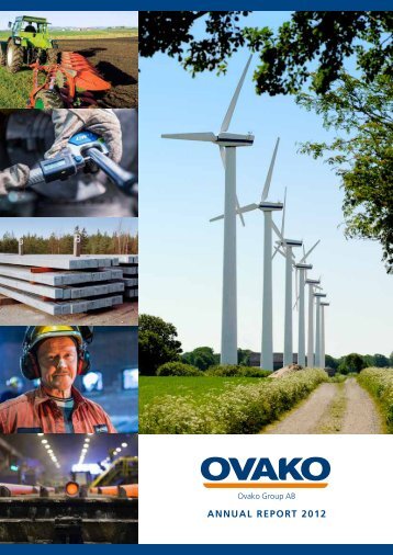 AnnuAl RepoRt 2012 - Ovako AB